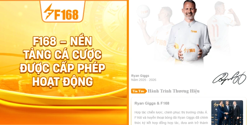 F168 – Nền Tảng Cá Cược Được Cấp Phép Hoạt Động